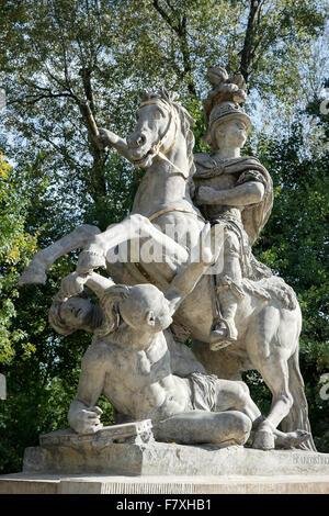 Sobieski Denkmal von Franciszek Pinck in Warschau Stockfoto