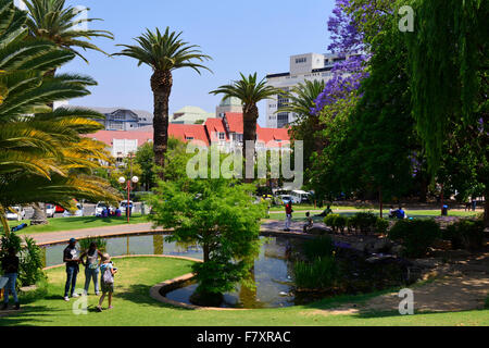 Zoo Park in der Innenstadt von Windhoek, Namibia Stockfoto