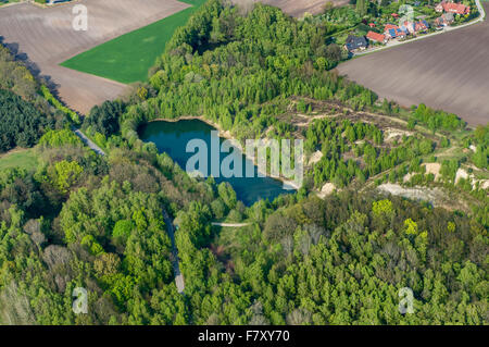 ausgegraben, See, Landkreis Vechta, Niedersachsen, Deutschland Stockfoto