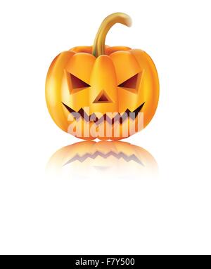 Halloween-Hintergrund mit Kürbis für Sie design Stock Vektor