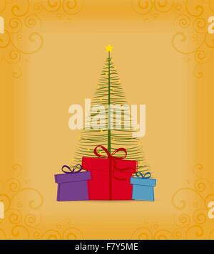 Weihnachtsbaum Stock Vektor
