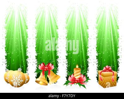 Weihnachts-banner Stock Vektor