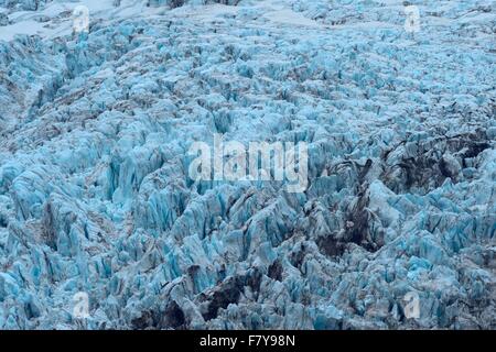 Detail Ansicht, Skaftafell-Nationalpark, südlichen Island-Gletscher Stockfoto