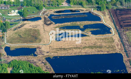 Spielplatz am Goldenstedter Moor, Landkreis Vechta, Niedersachsen, Deutschland Stockfoto