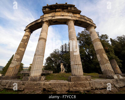 Venus-Tempel in Hadrians Villa in der Nähe von Tivoli - Rom, Italien Stockfoto