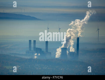 Kraftwerk Frimmersdorf, RWE Power, Braunkohle-Kraftwerk, Grevenbroich, Rheinland, Nordrhein-Westfalen, Deutschland Stockfoto