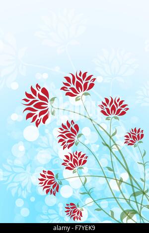Blumen Hintergrund Stock Vektor