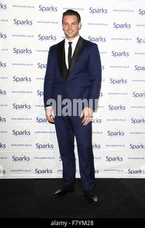 London, UK. 3. Dezember 2015. BEN FODEN am Funken Winterball im Old Billingsgate, London am 3. Dezember 2015 Foto von Keith Mayhew Credit: KEITH MAYHEW/Alamy Live-Nachrichten Stockfoto