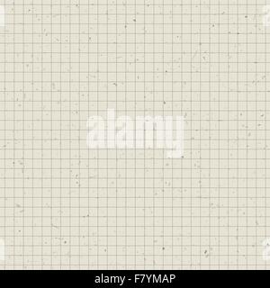 Nahtlose Muster. Papier von Schulheft Stock Vektor