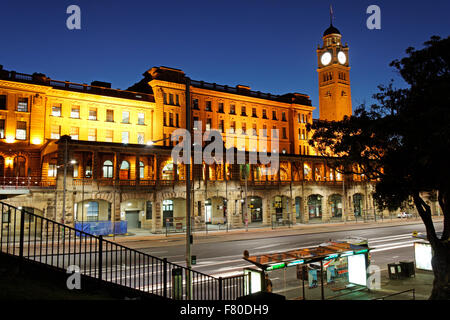 Central Station zur blauen Stunde Australien Sydney I Stockfoto