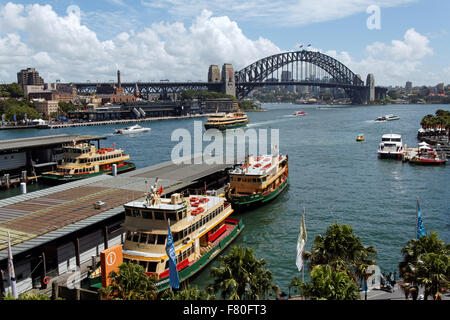 Circular Quay ich Sydney ich Australien Stockfoto