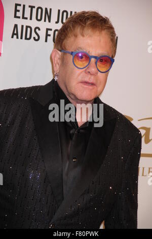 14. jährlichen Elton John AIDS Foundation eine globalen Vision profitieren bei Cipriani Wall Street - Ankünfte mit: Elton John wo: New York City, New York, Vereinigte Staaten, wann: 2. November 2015 Stockfoto