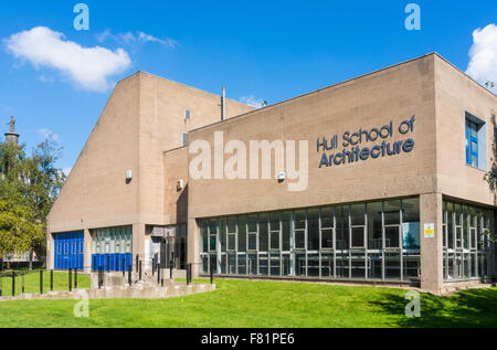 Rumpf-Schule der Architektur Kunst und Design Kingston upon Hull Yorkshire England UK GB EU Europa Stockfoto