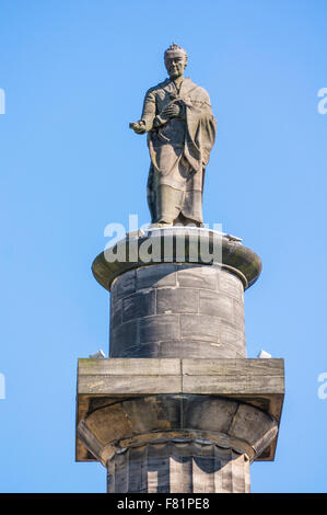 Statue von William Wilberforce außerhalb Hull College Wilberforce fahren Hull Kingston upon Hull Yorkshire England UK GB EU Europa Stockfoto