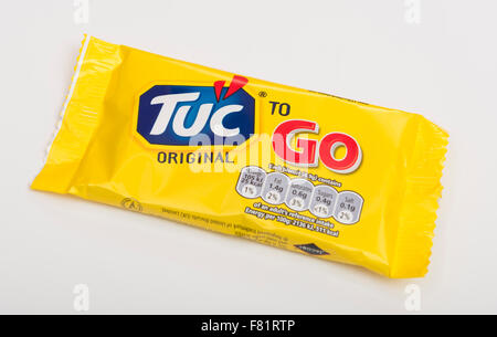 Jacobs-TUC Cracker gehen Stockfoto