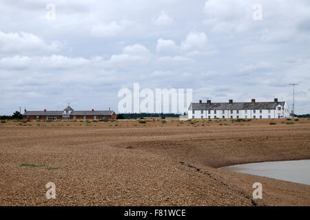 Die isolierten Ortsteil Shingle Street, Suffolk, UK. Stockfoto