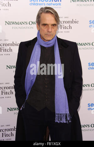 Die SeriousFun Gala 2015 statt im Roundhouse - Ankünfte Featuring: Jeremy Irons wo: London, Vereinigtes Königreich bei: 3. November 2015 Stockfoto