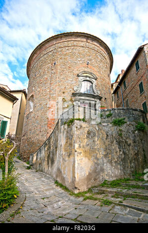 San Benedetto-Kirche, Cortona, Toskana, Italien Stockfoto