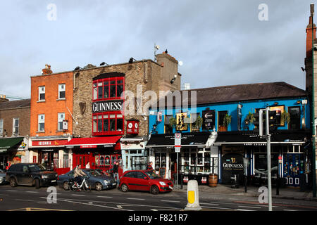 Dublin Straßenbild, Ballsbridge Dublin 4 Stockfoto