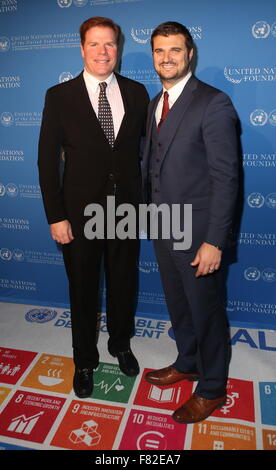 Global Leadership Awards in Gotham Hall - Ankünfte mit: Gäste wo: New York, New York, Vereinigte Staaten von Amerika als: 3. November 2015 Stockfoto