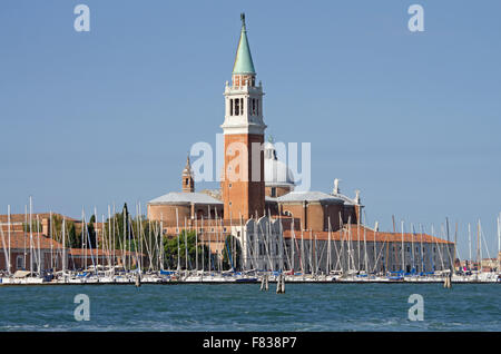 San Giorgio Maggiore in Venedig Stockfoto