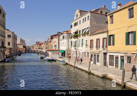 Fondamenta dei Ormesini-Venedig Stockfoto