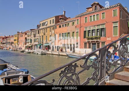 Fondamenta dei Ormesini-Venedig Stockfoto