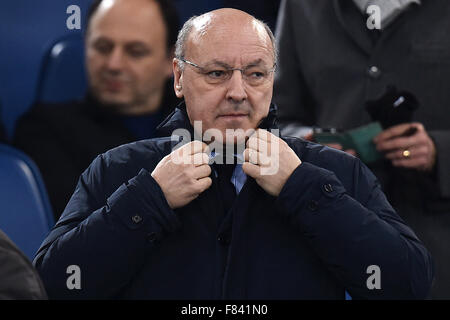 Rom, Italien. 4. Dezember 2015. Giuseppe Marotta Juventus Roma 12.04.2015 Stadio Olimpico Fußball Calcio 2015/2016 Serie A Lazio - Juventus Foto Andrea Staccioli / Kredit-Insidefoto: Insidefoto/Alamy Live-Nachrichten Stockfoto