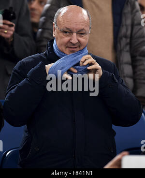 Rom, Italien. 4. Dezember 2015. Giuseppe Marotta Juventus Roma 12.04.2015 Stadio Olimpico Fußball Calcio 2015/2016 Serie A Lazio - Juventus Foto Andrea Staccioli / Kredit-Insidefoto: Insidefoto/Alamy Live-Nachrichten Stockfoto