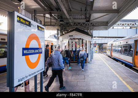 Willesden Junction Station, London, England, U.K Stockfoto