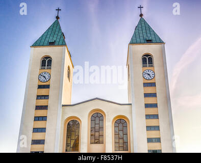 St. James Parish Church in Medjugorje Stockfoto