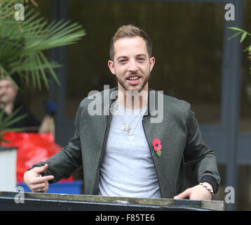 James Morrison außerhalb ITV Studios mit: James Morrison wo: London, Vereinigtes Königreich bei: 5. November 2015 Stockfoto