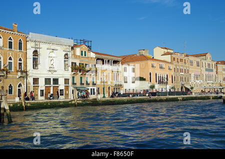 Venedig, Italien, Fondamenta Zattere al Ponte Longo, Stockfoto