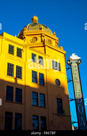 Balboa Theatergebäude. Die Innenstadt von San Diego, Kalifornien, USA. Stockfoto