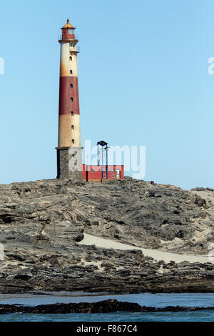 Diaz Point Lighthouse - Lüderitz, Namibia Stockfoto