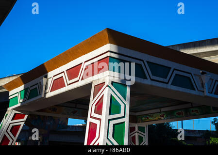 Chicano Park, urban, Barrio Logan. San Diego, California, Vereinigte Staaten von Amerika. Stockfoto