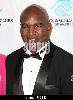 Jungen & Girls Clubs of America zu Ehren Boxen Weltmeister Evander Holyfield am jährlichen großen Futures-Gala im Beverly Hilton Hotel Featuring: Evander Holyfield wo: Los Angeles, California, Vereinigte Staaten von Amerika bei: 4. November 2015 Stockfoto