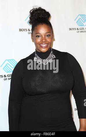 Jungen & Girls Clubs of America zu Ehren Boxen Weltmeister Evander Holyfield am jährlichen großen Futures-Gala im Beverly Hilton Hotel Featuring: Sommer Wayans wo: Los Angeles, California, Vereinigte Staaten von Amerika bei: 4. November 2015 Stockfoto