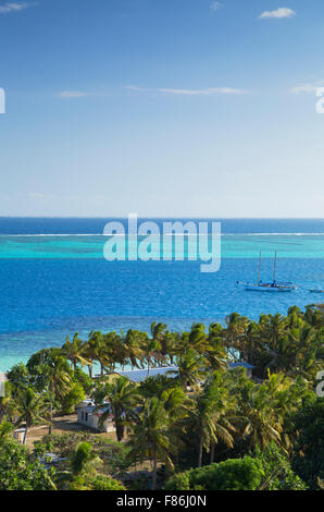 Mana Island, Mamanuca Inseln, Fidschi Stockfoto