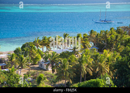 Mana Island, Mamanuca Inseln, Fidschi Stockfoto