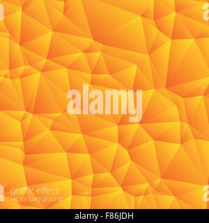 abstraktes orange Muster auf hellem Hintergrund Stock Vektor