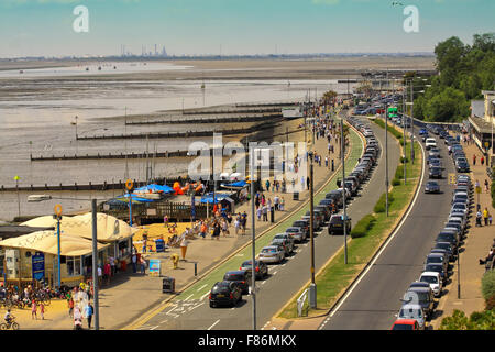Promenade in Southend-on-Sea, Großbritannien Stockfoto