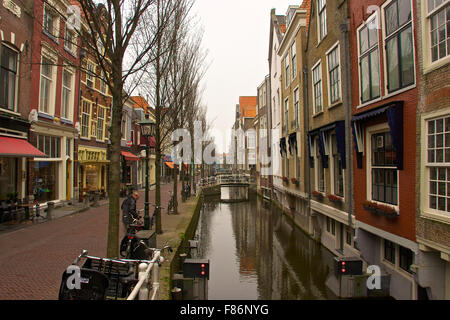 Niederlande-Kanal Stockfoto