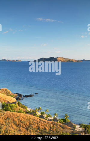 Tadrai Resort, Mana Island Mamanuca Inseln, Fidschi Stockfoto