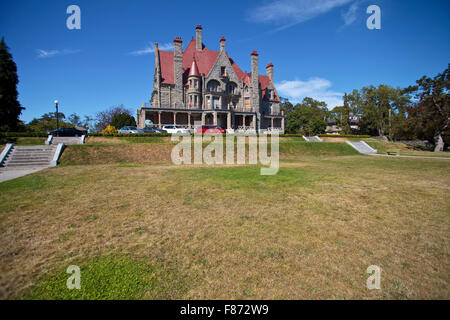 Craigdarroch Castle, Victoria, Britisch-Kolumbien Stockfoto