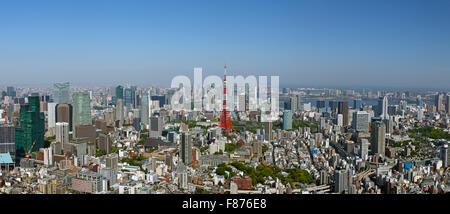 Tokyo Skyline Stadtbild Stockfoto