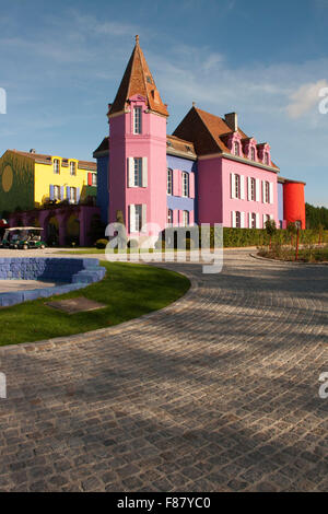 Chateau Le Stelsia Chateau Saint-Sylvestre-Sur-Lot Lalande Stockfoto