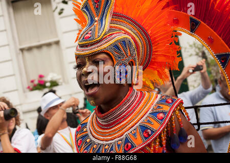 Nothing Hill Carnival - London, UK Stockfoto