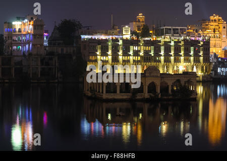 Besuch in Udaipur, Indien Stockfoto