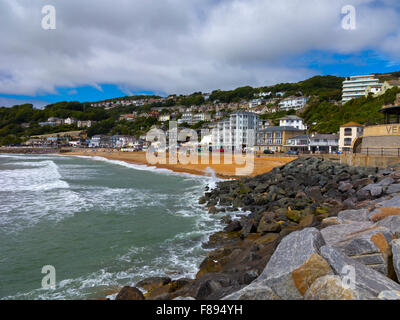 Der Strand von Ventnor ein Badeort an der Südküste von der Isle Of Wight im südlichen England UK Stockfoto